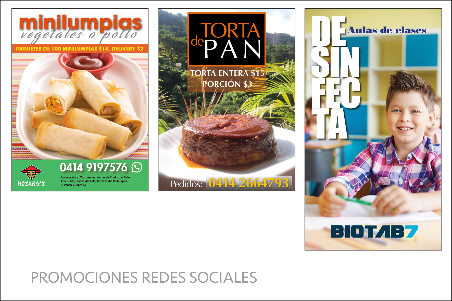 Minilumpias Hosangs - Torta de pan - Biotab7
